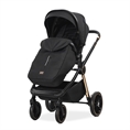Carrozzina combinata BIANCA 3in1 con coprigambe BLACK